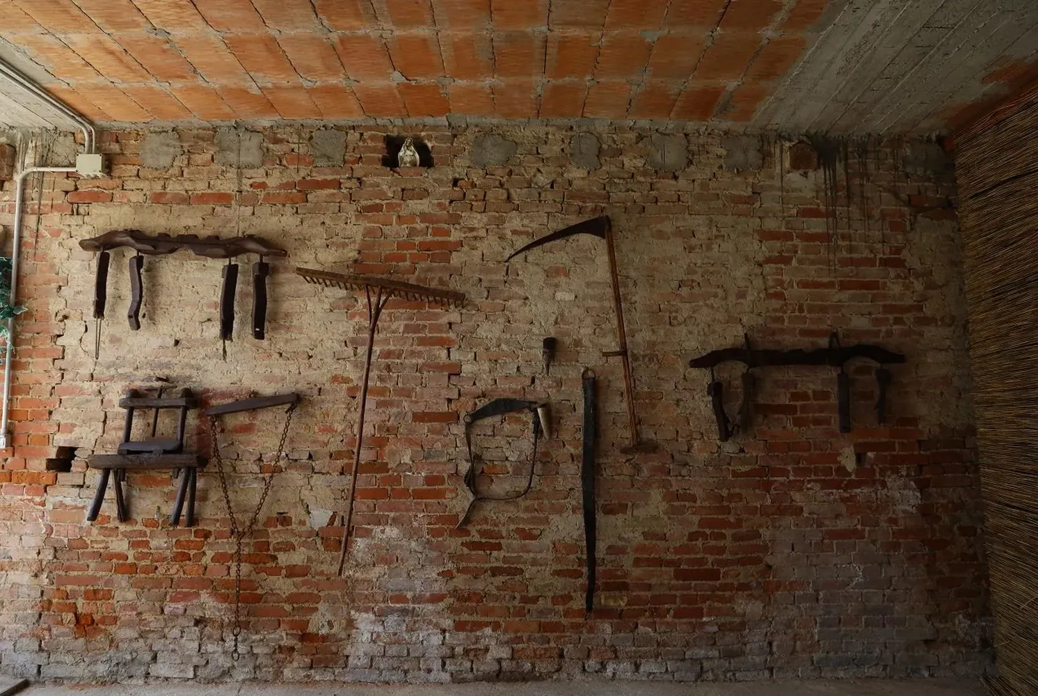 Vecchi attrezzi di campagna
