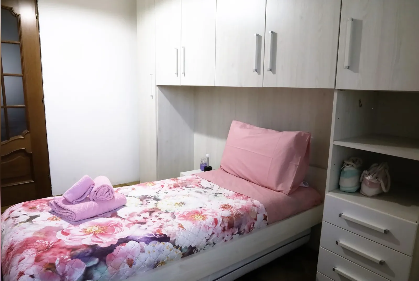 La camera con il letto singolo